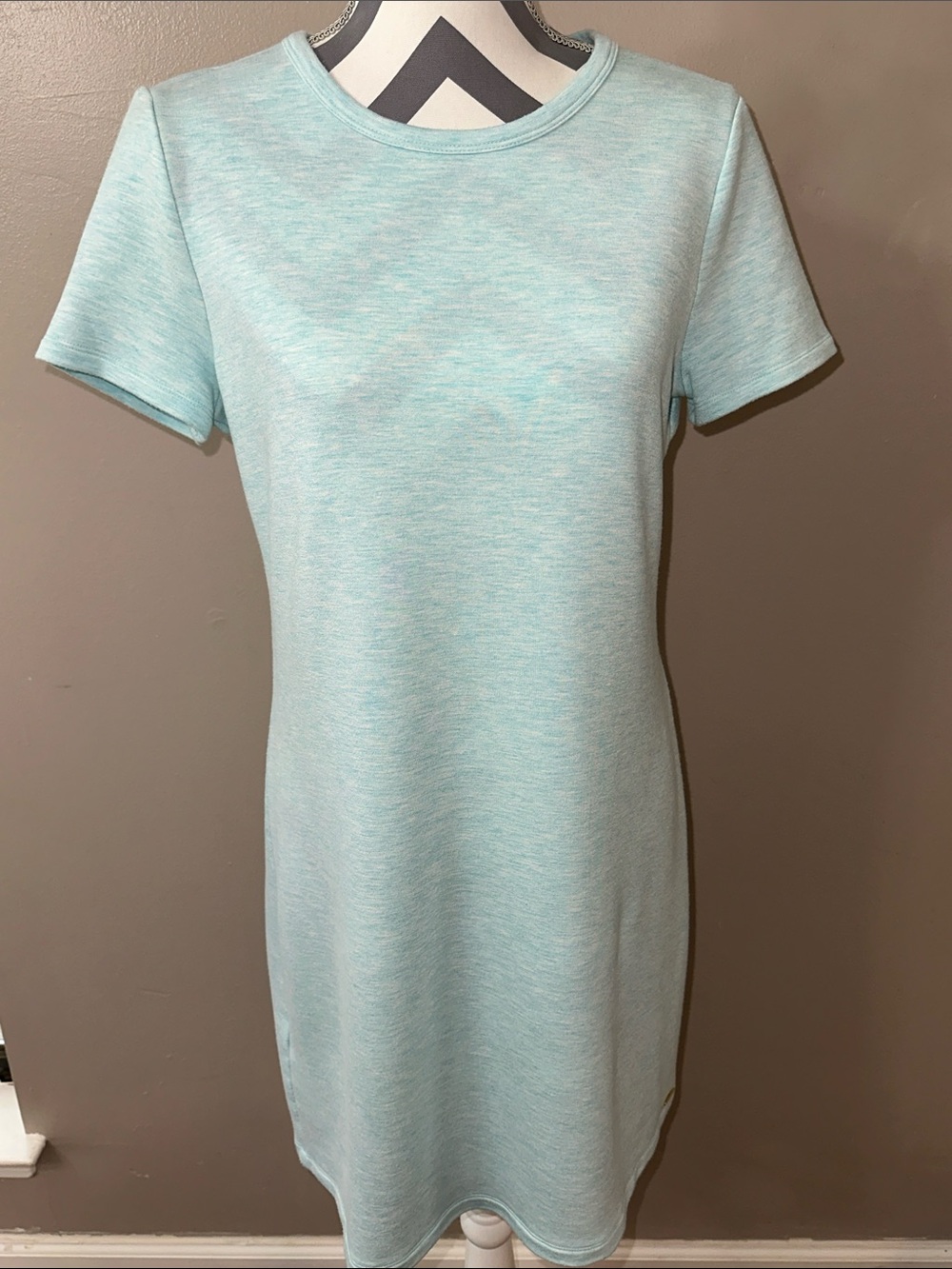 Calvin Klein Medium Blue Dress Stretchy Comfy GUC